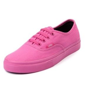 pink mono vans